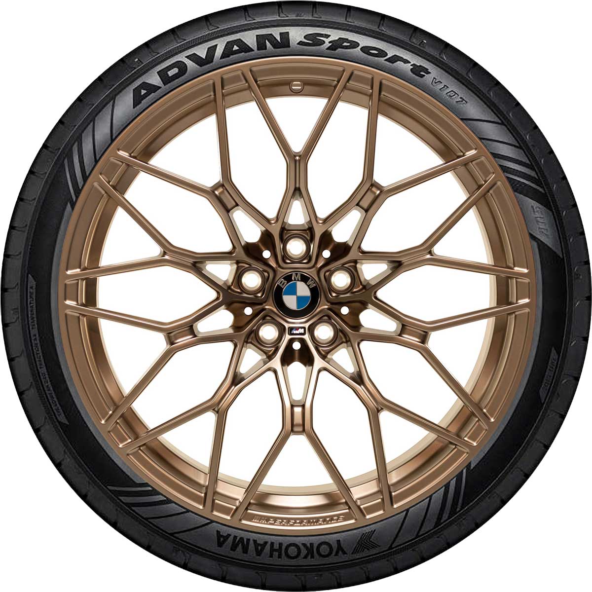 BMW Genuine M Performance G80 G82 G87 Wheel Set 1000M Gold - 36115B758A4