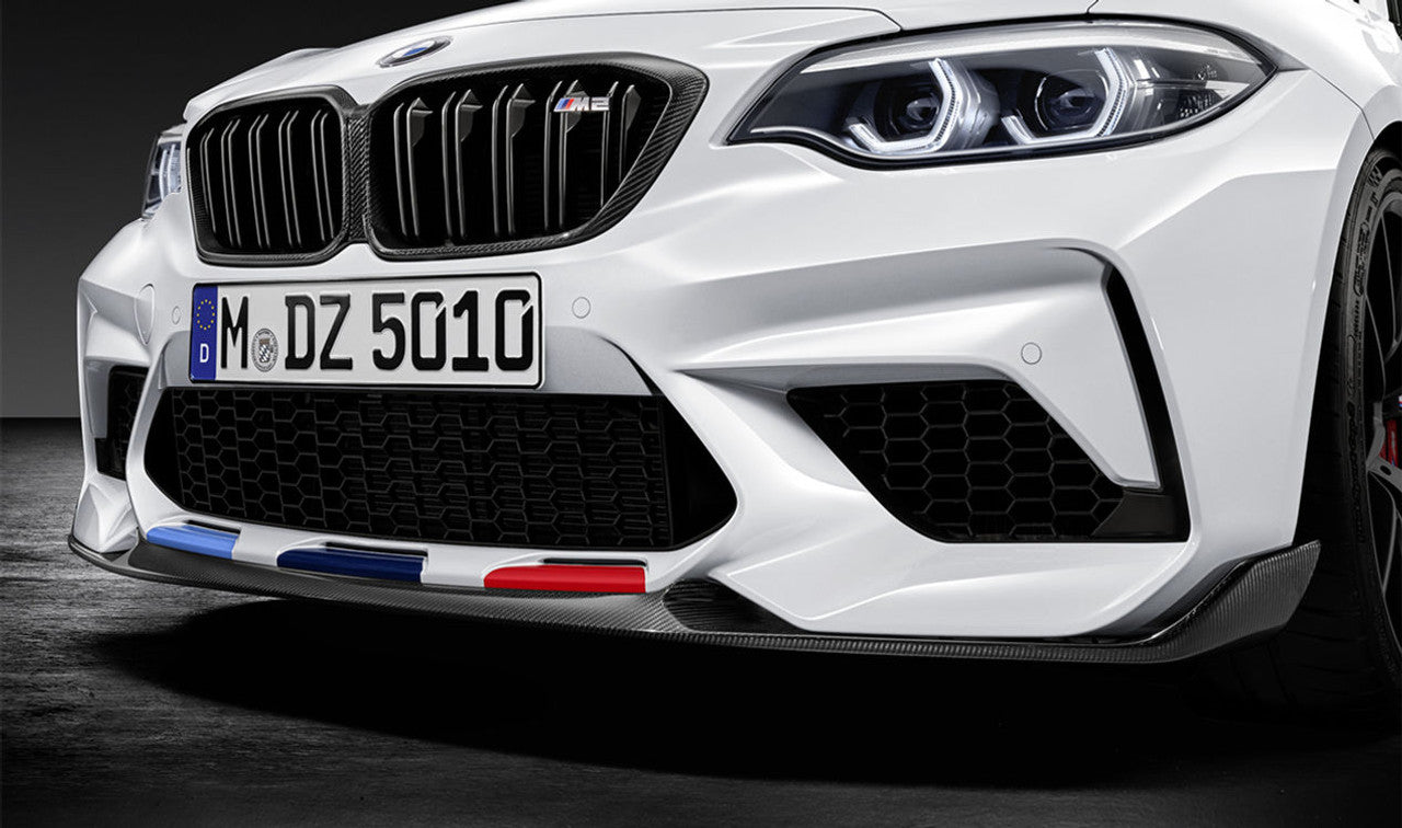 Genuine BMW M Performance F87 M2 Competition Front Splitter 51192449476