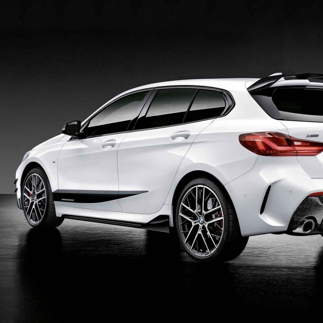 Genuine BMW F40 M Performance Side Skirt Extensions - 51192462600 / 51192462601