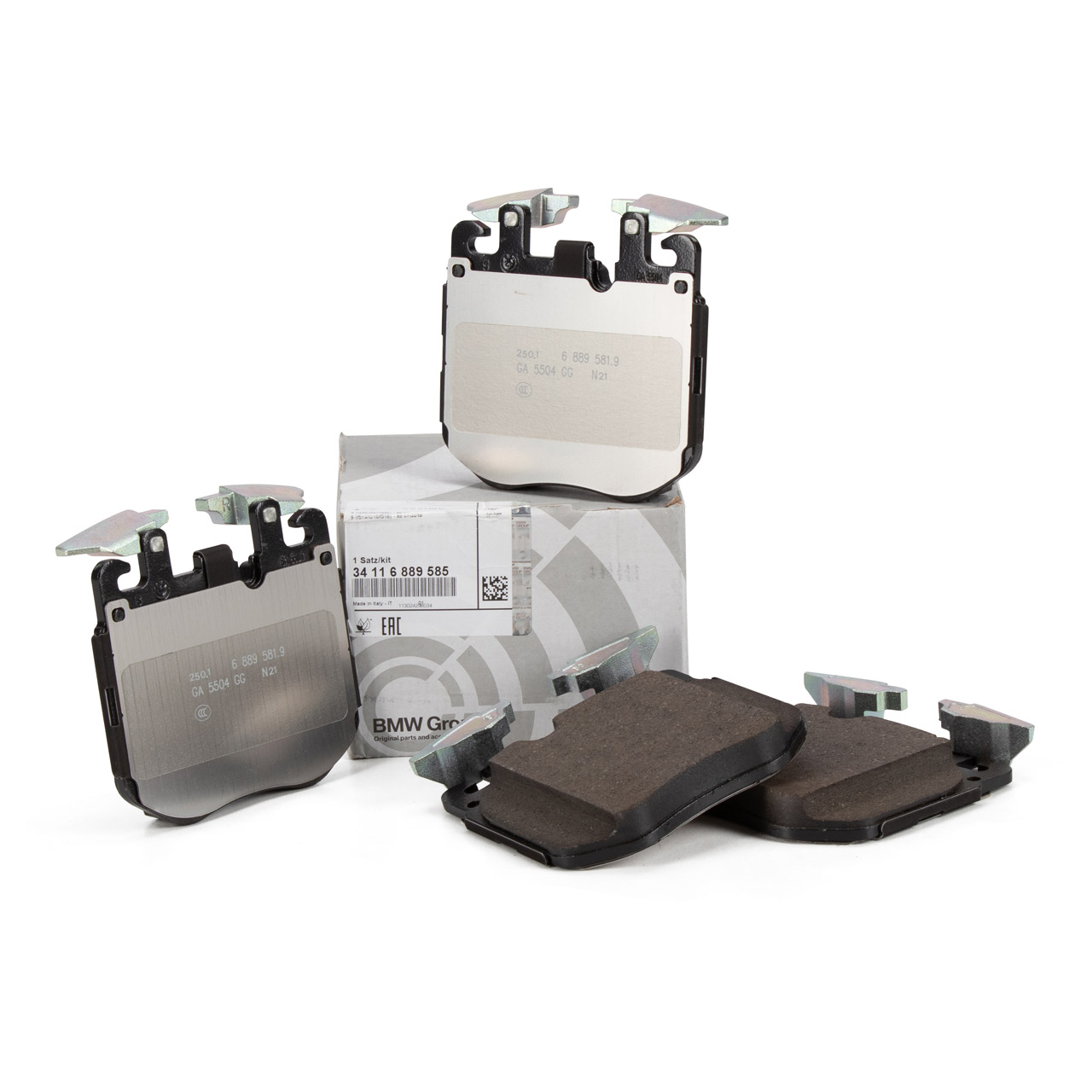 Genuine BMW Front Brake Pads - 34116889585 (inc G42 M240i, G20 Genuine BMW Front Brake Pads - 34116889585 (inc G42 M240i, G20