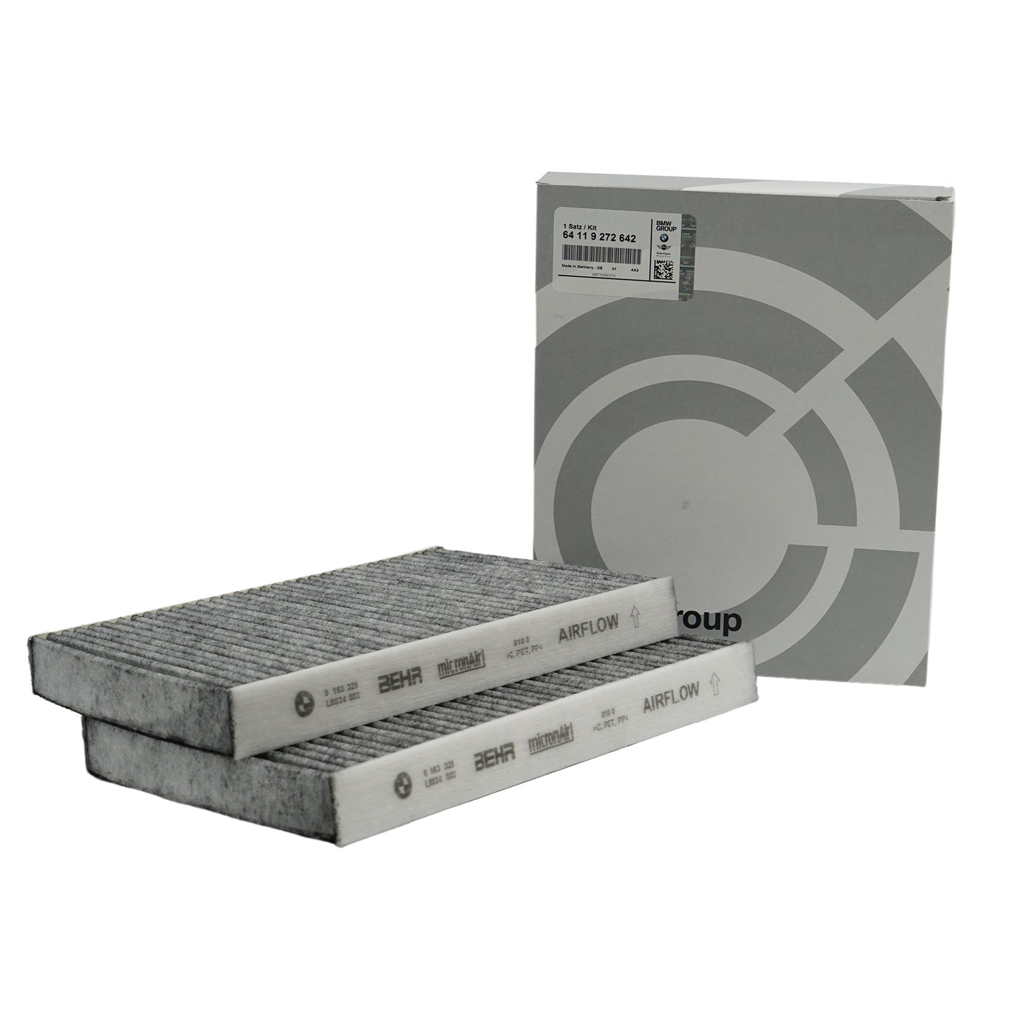 Genuine BMW F10 F11 F06 F12 F01 F02 Pollen Filter - 64119272642