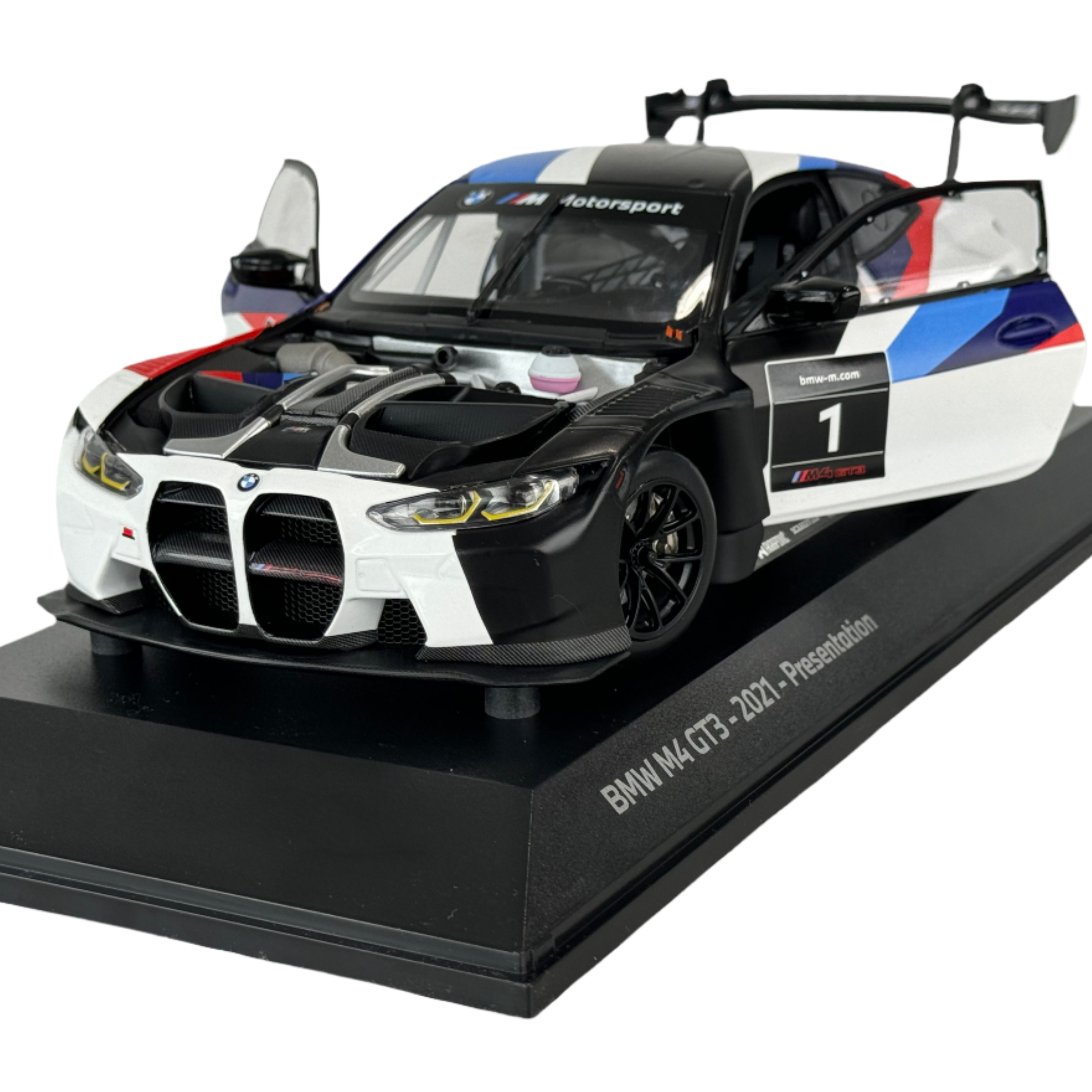 BMW Genuine Miniature Car Model M4 GT3 1:18 Scale
