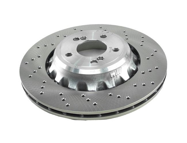 Genuine BMW F80 F82 F87 Rear 370x24 Ventilated Brake Discs (M2, M2 Competition, M3 & M4) 34207889667 /668