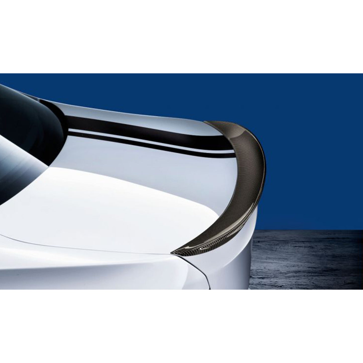 Genuine BMW F30 / F80 Rear Carbon Spoiler - 51712240832