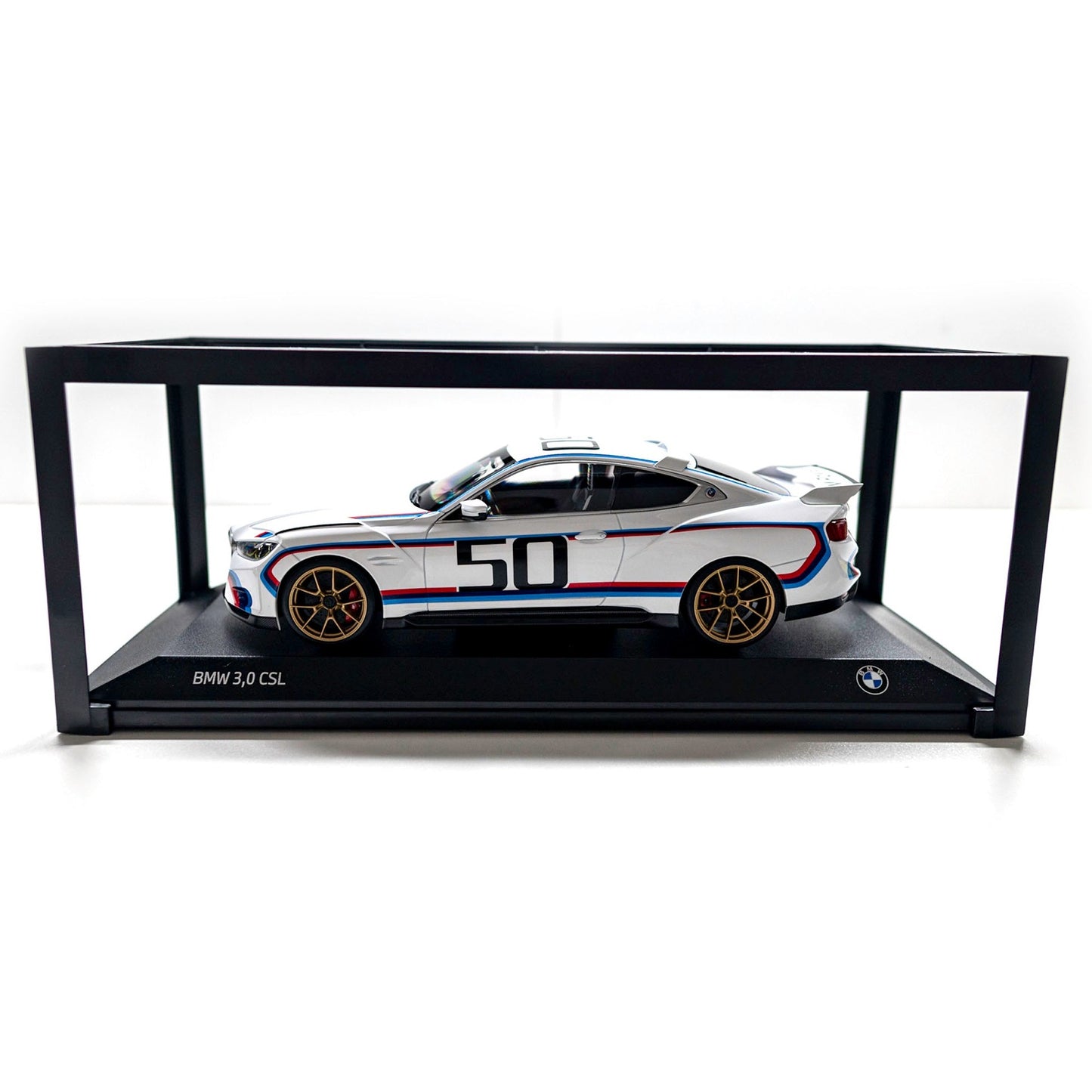 Genuine BMW Collectors Model 3.0 CSL 50 Jahre 1:18 Scale 80432864218