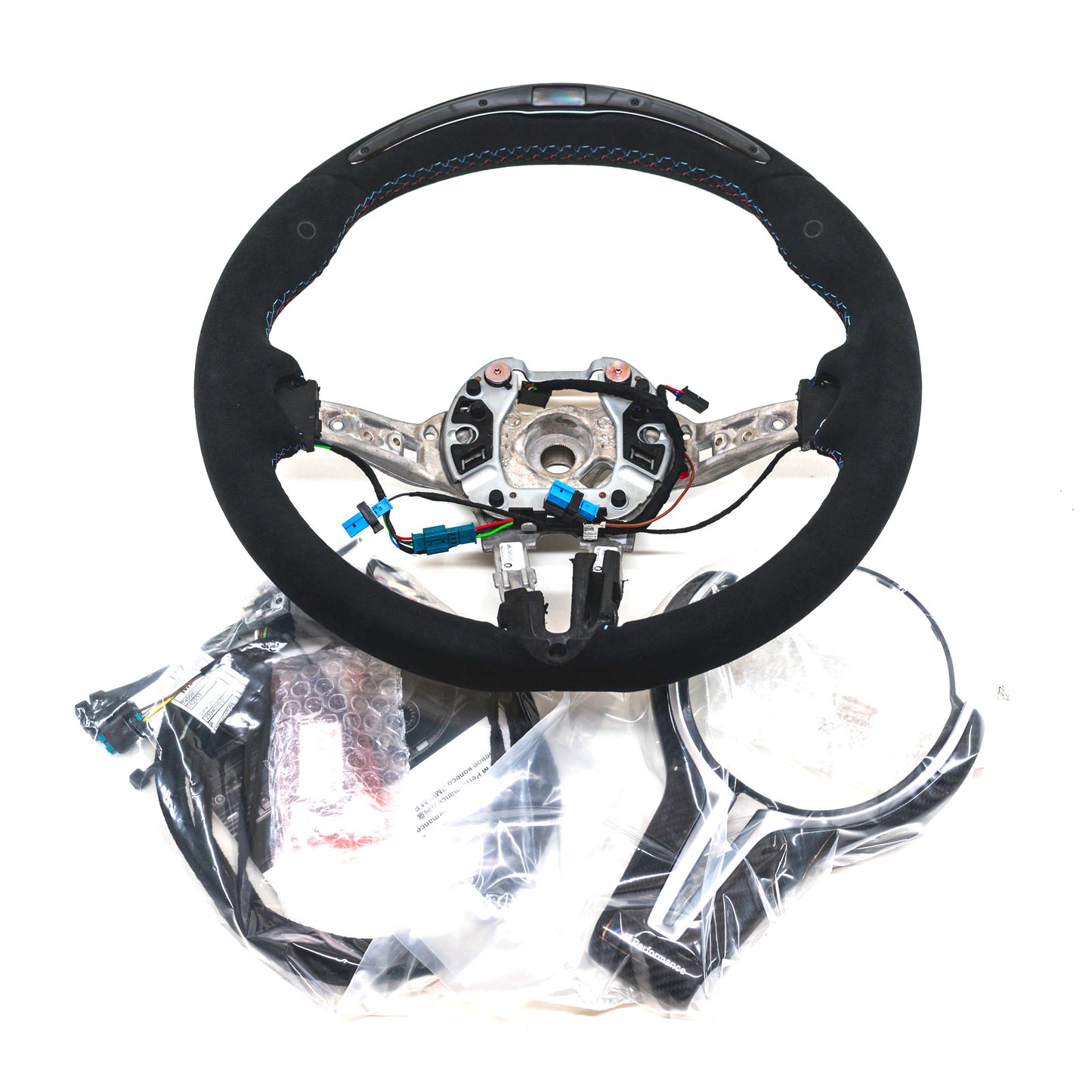 Genuine BMW LED M Performance Steering Wheel F80 F82 - 32302344148