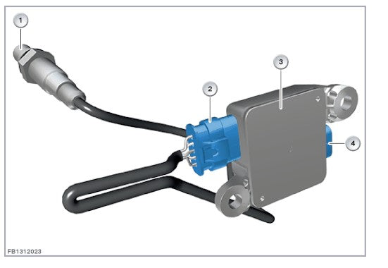 Genuine BMW Diesel Particulate Sensor -X3, X4, X5, X6, X7, 5, 7, 8 Series - 13628582025
