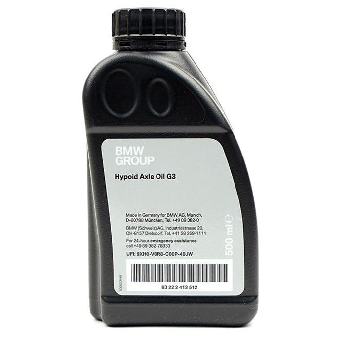 Genuine BMW Differential Fluid Hypoid G3 0.5L - 83222413512 70W-80