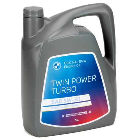 Genuine BMW 5L TwinPower Turbo LL-04 5W-30 Engine Oil - 83215B65F02
