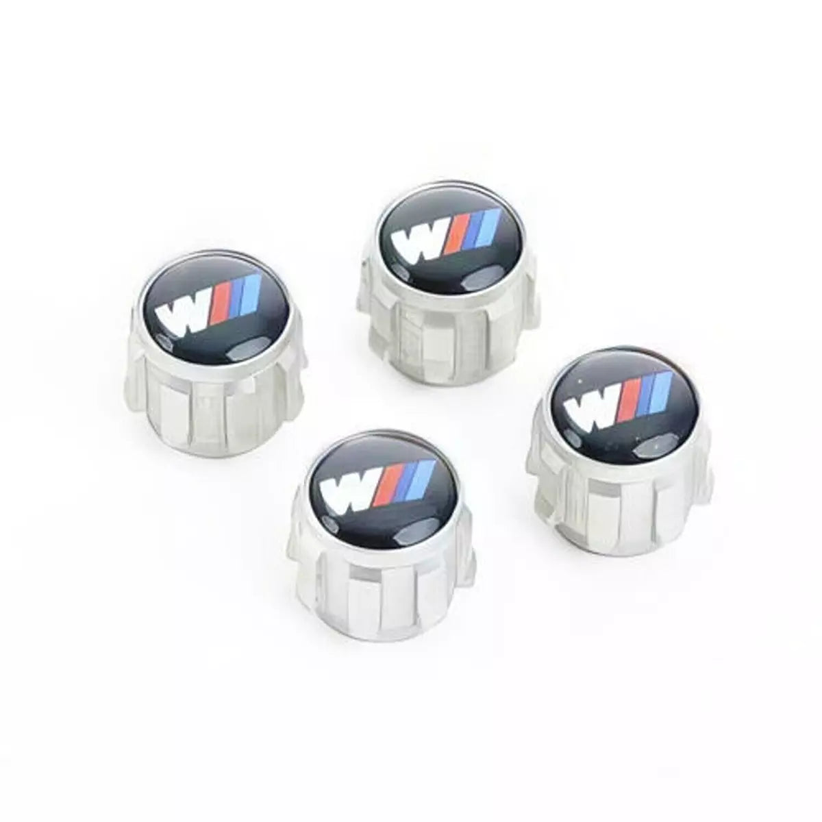 Genuine M Performance 4x Wheel Valve Dust Caps 36122447402