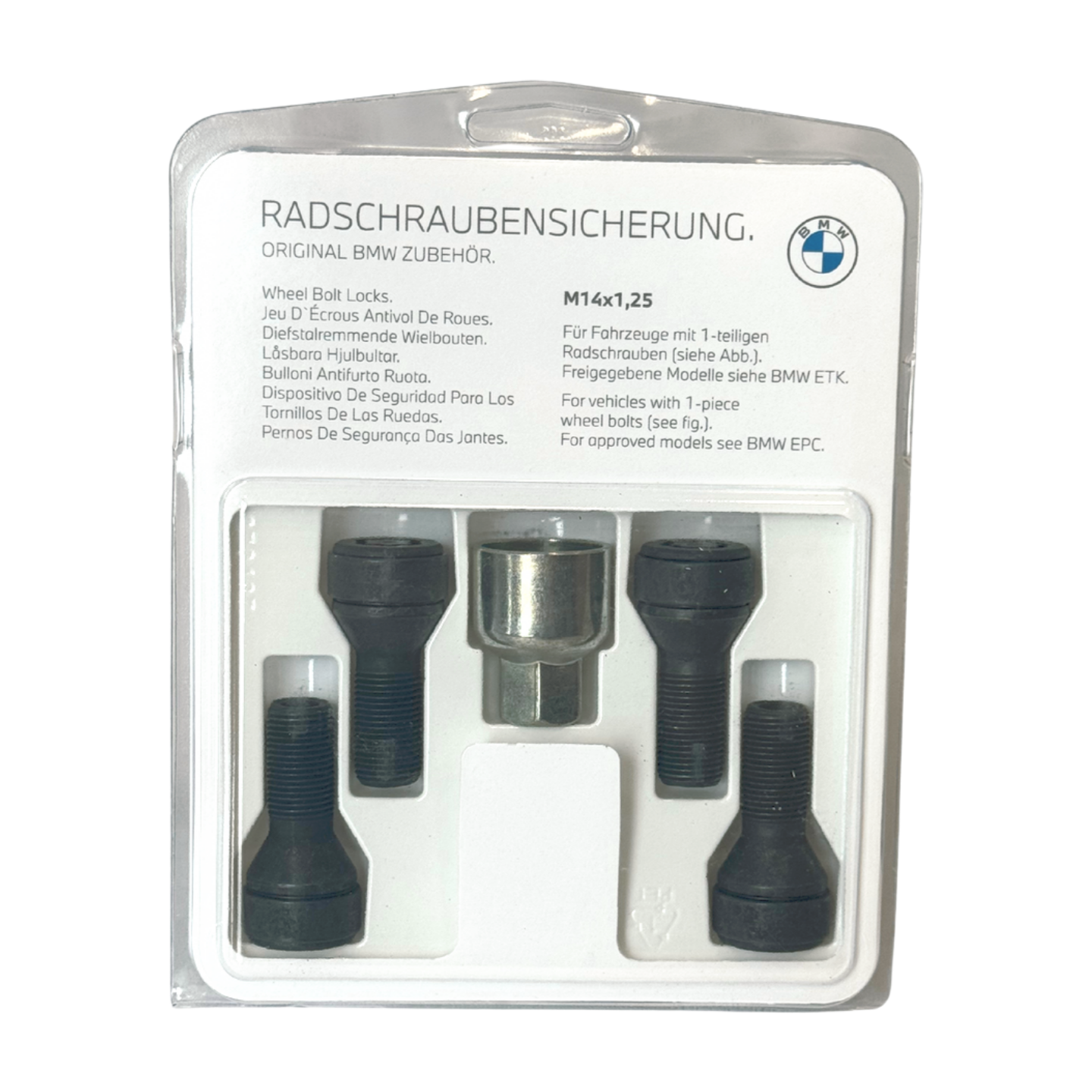 Genuine BMW Locking Wheel Nut Lock Set 36132453961