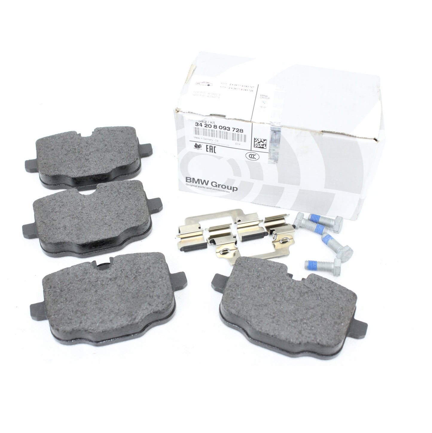 Genuine BMW G8* Rear Brake Pads - 34208093728
