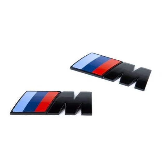 Genuine BMW M Black Wing / Fender Badges - 51145A4B373