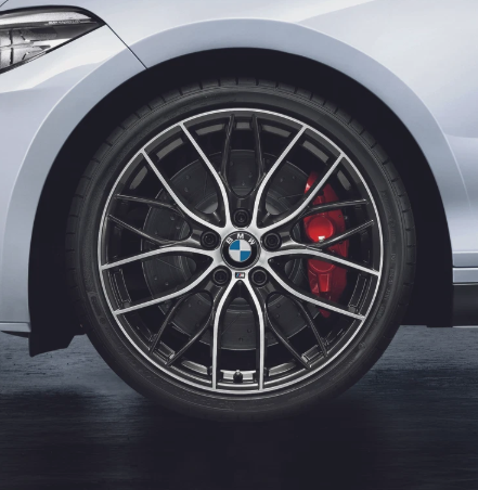 BMW Genuine F20 F21 F22 F23 M Performance 19" Alloy Wheels & Tyres Style 405M - 36112287875