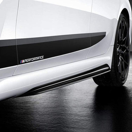 Genuine BMW G20 G21 M Performance Side Skirts Gloss Black - 51192455896 / 51192455897