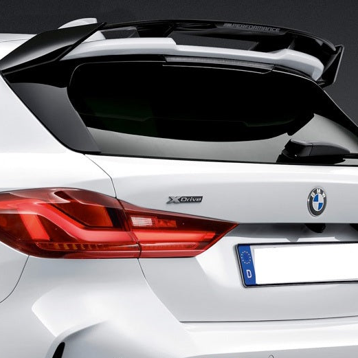 Genuine BMW M Performance 1 Series F40 High-Gloss Black Roof Edge Spoiler 51192471101