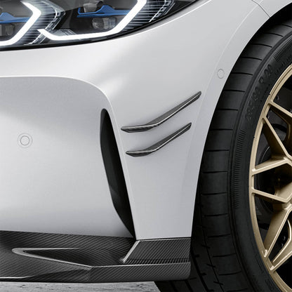 Genuine BMW M Performance Carbon Front Flicks G80 G81 G82 G83 - 51115A08FF9 / 51115A08FE9