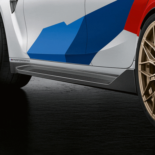 Genuine BMW M Performance Carbon Side Skirts G80 M3 - 51192473041 / 51192473040 - 51775B5E674 / 51775B5E673