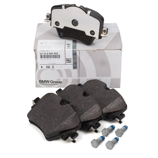 Genuine BMW Front Brake Pads - 5 Series G30, G31 & G01 X3 - 34106884492