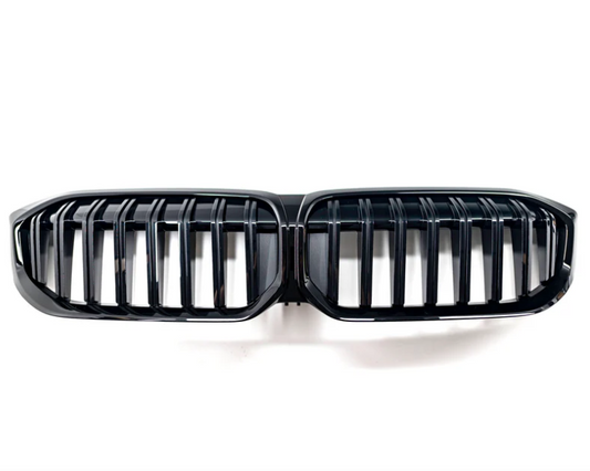 Genuine BMW G20 G21 LCI Gloss Black Front Ornamental Grille - 51115A1BFA9