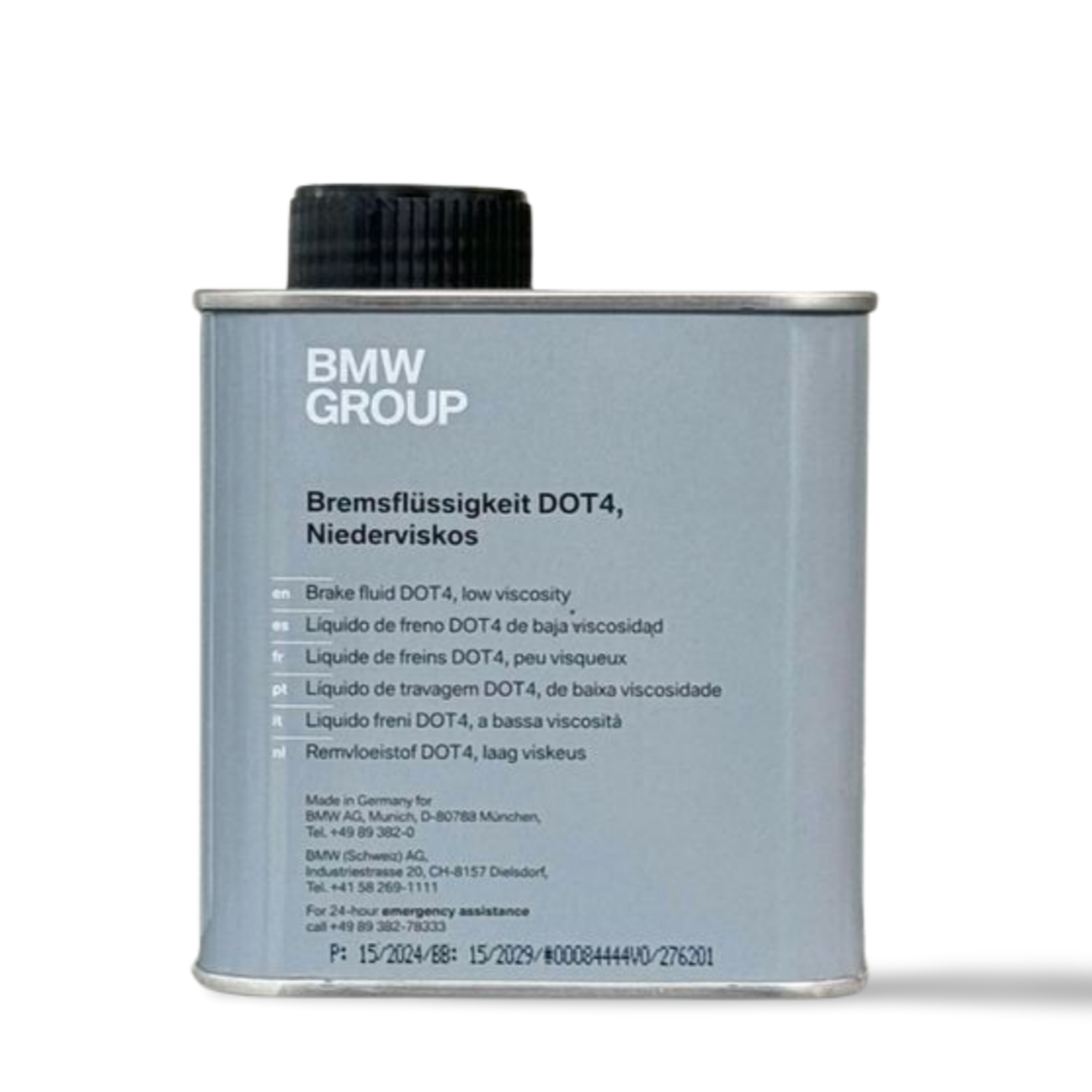 Genuine 500ml BMW Brake Fluid Dot4 LV 500ml 83135A824F3