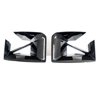 Genuine BMW G87 M2 Carbon Brake Duct Trims - 51115A44F43 / 51115A44F42