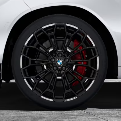 BMW Full Set Genuine 22" M Performance Y-Spoke 1134M Alloy Wheels with Tyres G45 G70 36115B4DA56