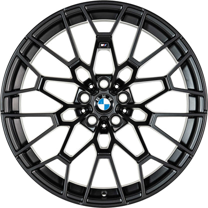 Genuine BMW 827M CS/CSL Wheels Matt Black - 36108093841 / 36108093840