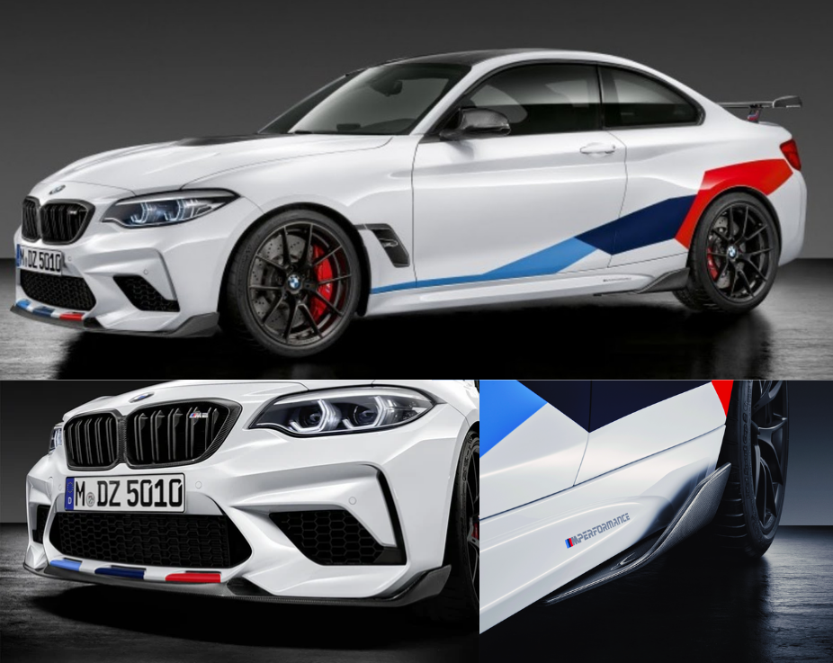 F87 M2 Competition M Performance Splitter & Side Skirt Kit