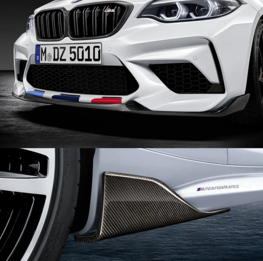 F87 M2 Competition M Performance Splitter & Side Skirt Kit