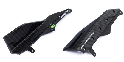 Genuine BMW M Performance Carbon Fibre Side Skirt Blade Set Pair G42 - 51195A270F2 / 51195A270F3