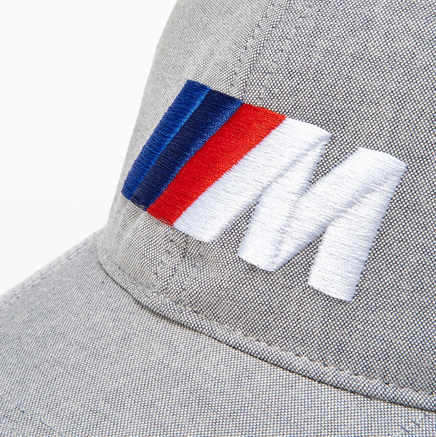 BMW M Baseball Cap Hat Logo Grey 80162864021