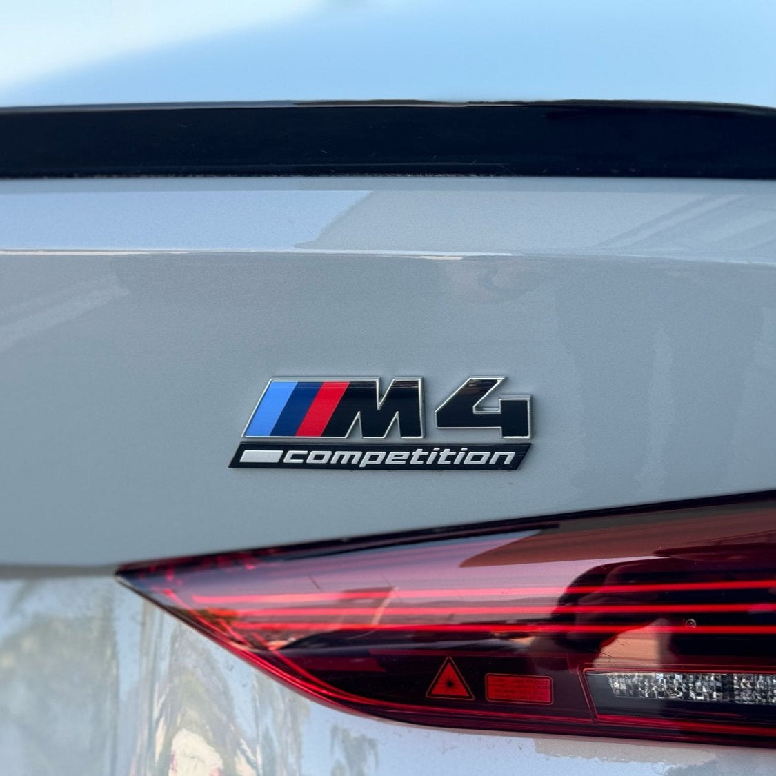 Genuine BMW G82 M4 LCI Competition Rear Badge - 51147907775